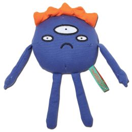 Touchdog Â® Cartoon Alien Monster Plush Dog Toy (Color: Blue)