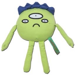 Touchdog Â® Cartoon Alien Monster Plush Dog Toy (Color: Green)