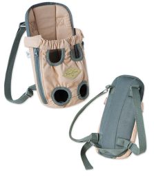 Touchdog Â® 'Wiggle-Sack' Fashion Designer Front and Backpack Dog Carrier (Color: pink, size: small)