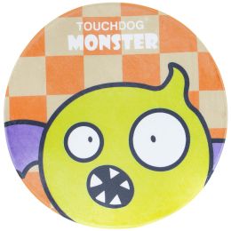 Touchdog Â® Cartoon Flying Critter Monster Rounded Cat and Dog Mat