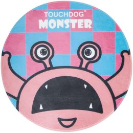 Touchdog Â® Cartoon Up-for-Crabs Monster Rounded Cat and Dog Mat