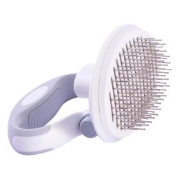 Pet Life Â® 'Gyrater' Travel Self-Cleaning Swivel Grooming Pet Pin Brush