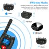 Dog Training Collar Dog Shock Collar with Remote IP67 Waterproof 300mAh Rechargeable 1640ft Remote Dogs Pet Trainer
