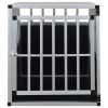 Dog Cage with Single Door 25.6"x35.8"x27.4"