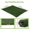 23.23x18.12' Replacement Grass Mat For Pet Potty Tray Dog Pee Potty Grass Turf Pad Fast Drainage Easy Cleaning