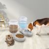 3.5L/1Gal Pet Water Dispenser Self-Dispensing Gravity Pets Water Feeder Automatic Pet Waterer Cat Dog