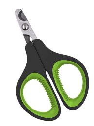 Pet Life Â® 'Mini Razor' Grooming Pet Nail Clipper for Small Breeds Puppies and Cats (Color: Green)