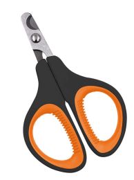Pet Life Â® 'Mini Razor' Grooming Pet Nail Clipper for Small Breeds Puppies and Cats (Color: orange)
