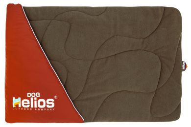 Dog Helios Â® 'Expedition' Sporty Travel Camping Pillow Dog Bed (Color: Red / Brown)