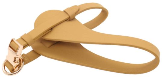 Pet Life Â® 'Ever-Craft' Boutique Series Adjustable Designer Leather Dog Harness (Color: Apricot, size: small)
