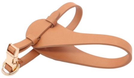 Pet Life Â® 'Ever-Craft' Boutique Series Adjustable Designer Leather Dog Harness (Color: brown, size: small)
