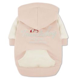 Touchdog Â® 'Heritage' Soft-Cotton Fashion Dog Hoodie (Color: pink, size: X-Small)