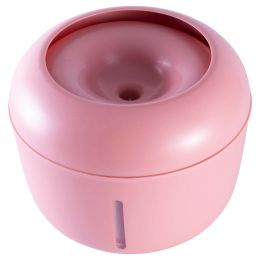 Pet Life Â® 'Moda-Pure' Ultra-Quiet Filtered Dog and Cat Fountain Waterer (Color: pink)