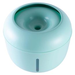 Pet Life Â® 'Moda-Pure' Ultra-Quiet Filtered Dog and Cat Fountain Waterer (Color: Green)