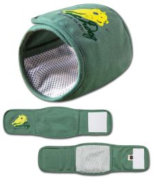 Touchdog Â® Gauze-Aid Protective Dog Bandage and Calming Compression Sleeve (Color: Green, size: small)