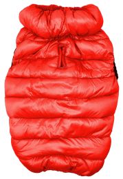 Pet Life Â® 'Pursuit' Quilted Ultra-Plush Thermal Dog Jacket (Color: Red, size: medium)
