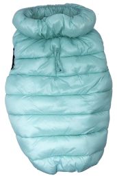 Pet Life Â® 'Pursuit' Quilted Ultra-Plush Thermal Dog Jacket (Color: Aqua, size: small)