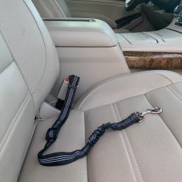 Car Elastic Safety Leash (Color: Black)